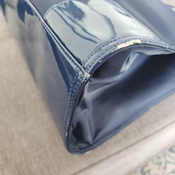Navy Tory Burch Large Bag - Picture 6 of 12